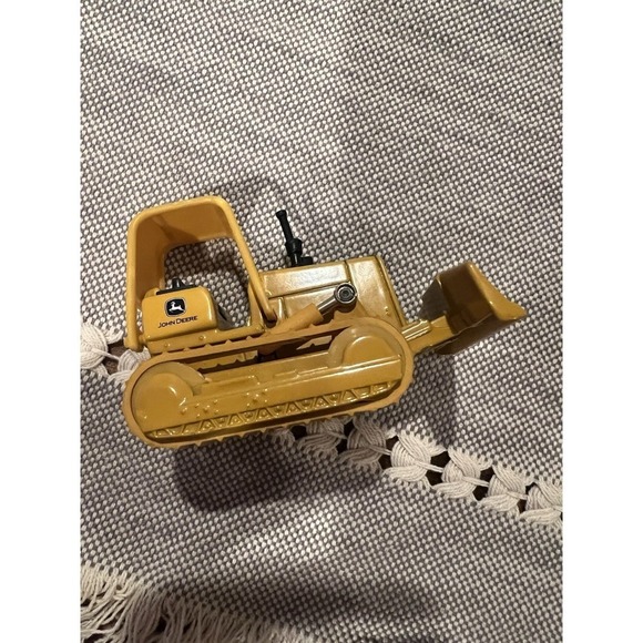 Ertl John Deere Die Cast John Deer Bull Dozer, John Deere 4 WD Tractor, EUC, Toy - Picture 8 of 9